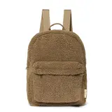 Studio Noos Studio Noos | Brown Teddy | Midi Backpack with Front Pocket Studio Noos Studio Noos | Brown Teddy | Midi Backpack with Front Pocket