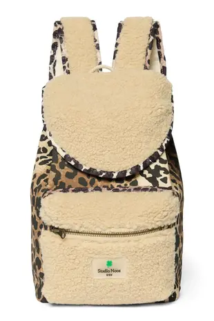 Studio Noos Studio Noos | Teddy Leopard | Mini Backpack Studio Noos Studio Noos | Teddy Leopard | Mini Backpack