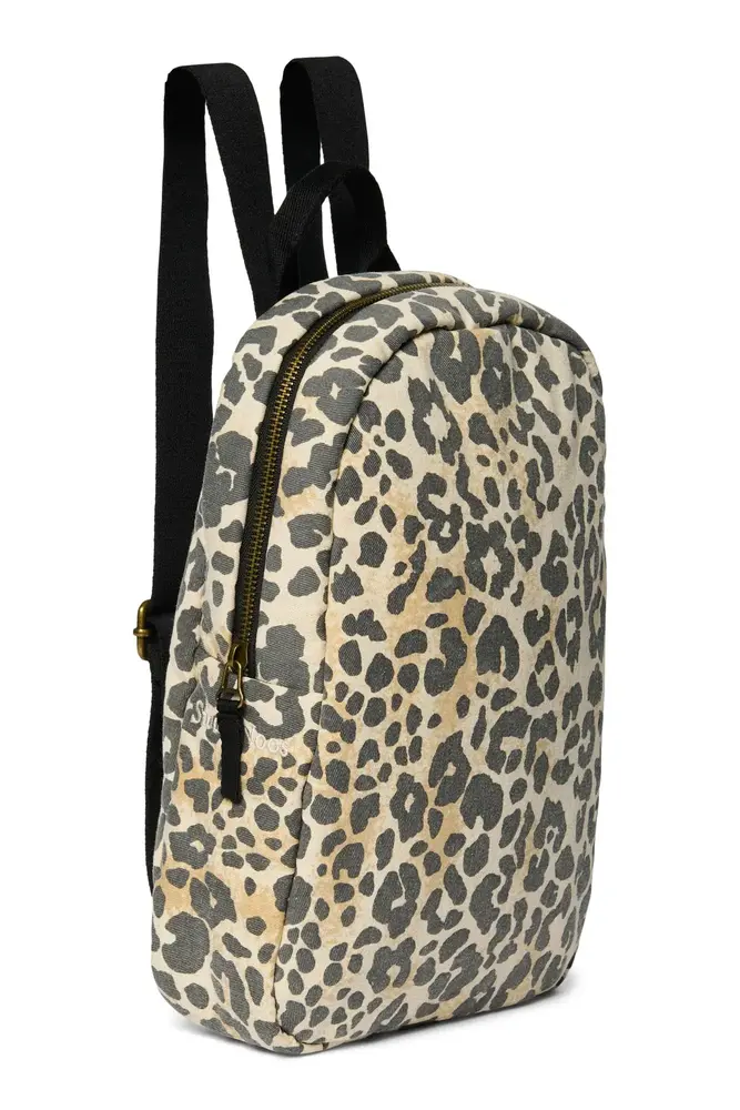 Studio Noos Studio Noos | Soft Cotton Leopard | Mini Backpack