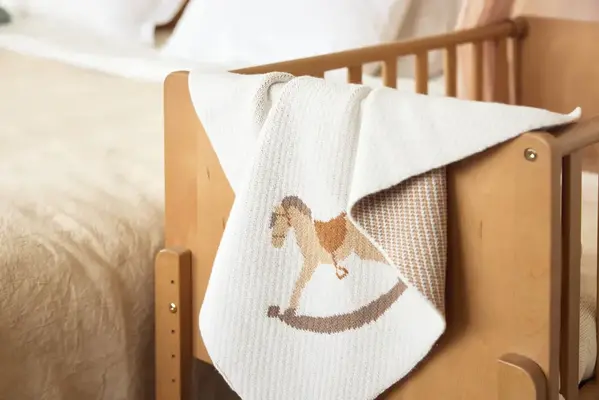 Jollein Jollein | Deken Wieg 75x100cm | Nostalgic Ride