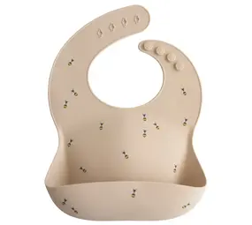 Mushie Mushie | Silicone bib | Bees