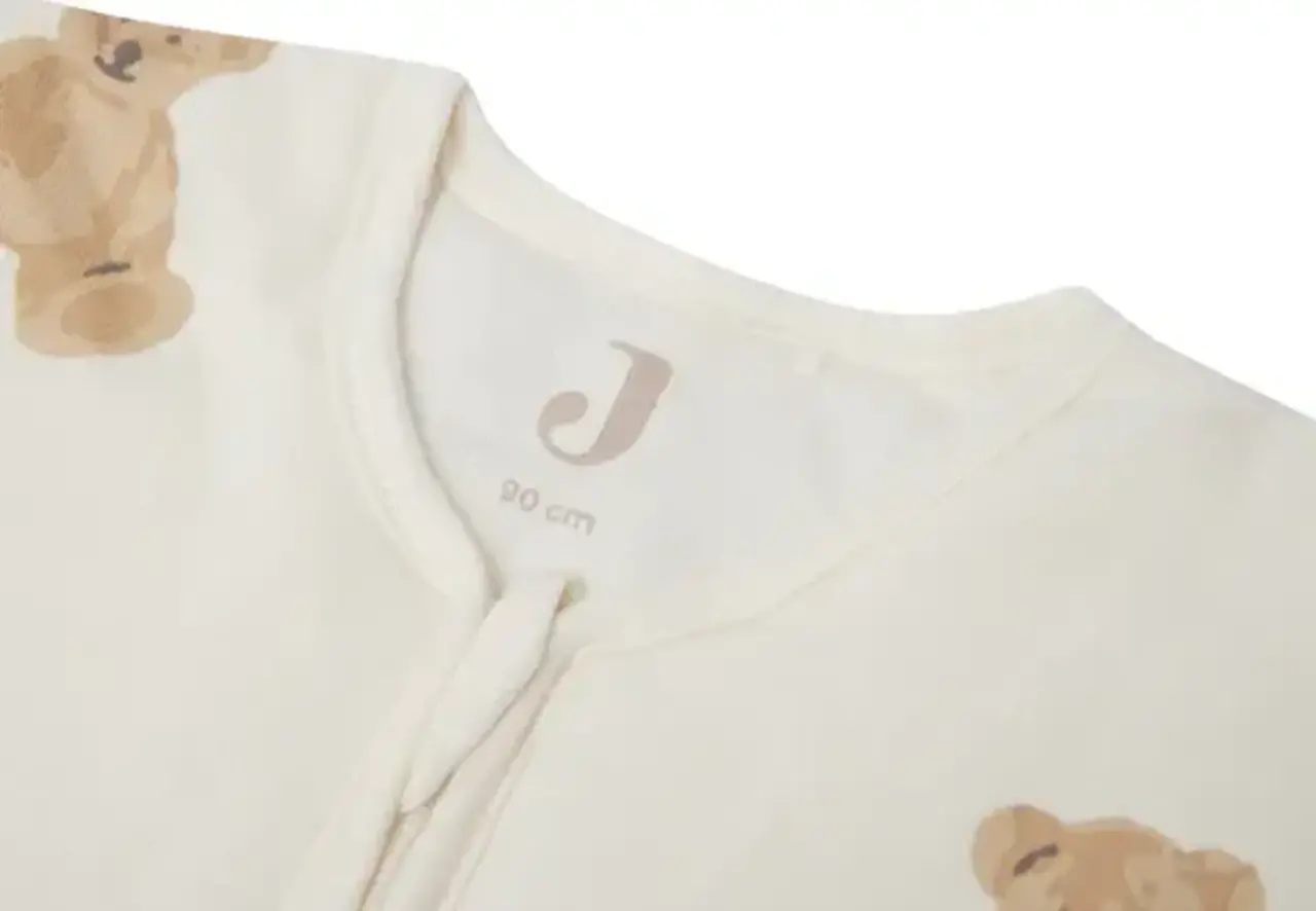 Jollein Jollein | Slaapzak met Afritsbare Mouw 90cm | Teddy Bear