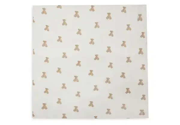 Jollein Jollein | Hydrofiele Doek Large 115x115cm | Teddy Bear | 2 Stuks