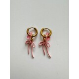 By Melo By Melo | Oorbellen | Strik Roze By Melo By Melo | Oorbellen | Strik Roze