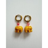 By Melo By Melo | Oorbellen | Olifant Geel By Melo By Melo | Oorbellen | Olifant Geel