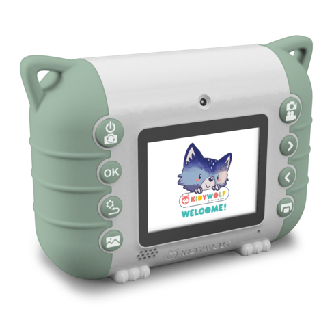 Kidywolf Kidywolf | Kidyprint | Fototoestel met thermische printer | Groen