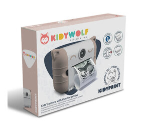 Kidywolf Kidywolf | Kidyprint | Fototoestel met thermische printer | Roze Kidywolf Kidywolf | Kidyprint | Fototoestel met thermische printer | Roze