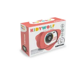 Kidywolf Kidywolf | Kidycam | Digitaal kindercamera waterdicht | Rood Kidywolf Kidywolf | Kidycam | Digitaal kindercamera waterdicht | Rood