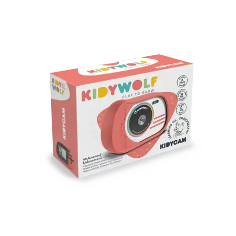 Kidywolf Kidywolf | Kidycam | Digitaal kindercamera waterdicht | Rood