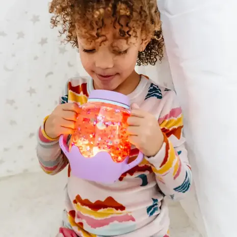 Glo pals Glo pals | Sensory play cup purple Glo pals Glo pals | Sensory play cup purple