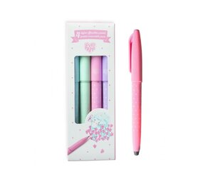 Djeco Djeco | 4 Uitwisbare pastelstiften Djeco Djeco | 4 Uitwisbare pastelstiften