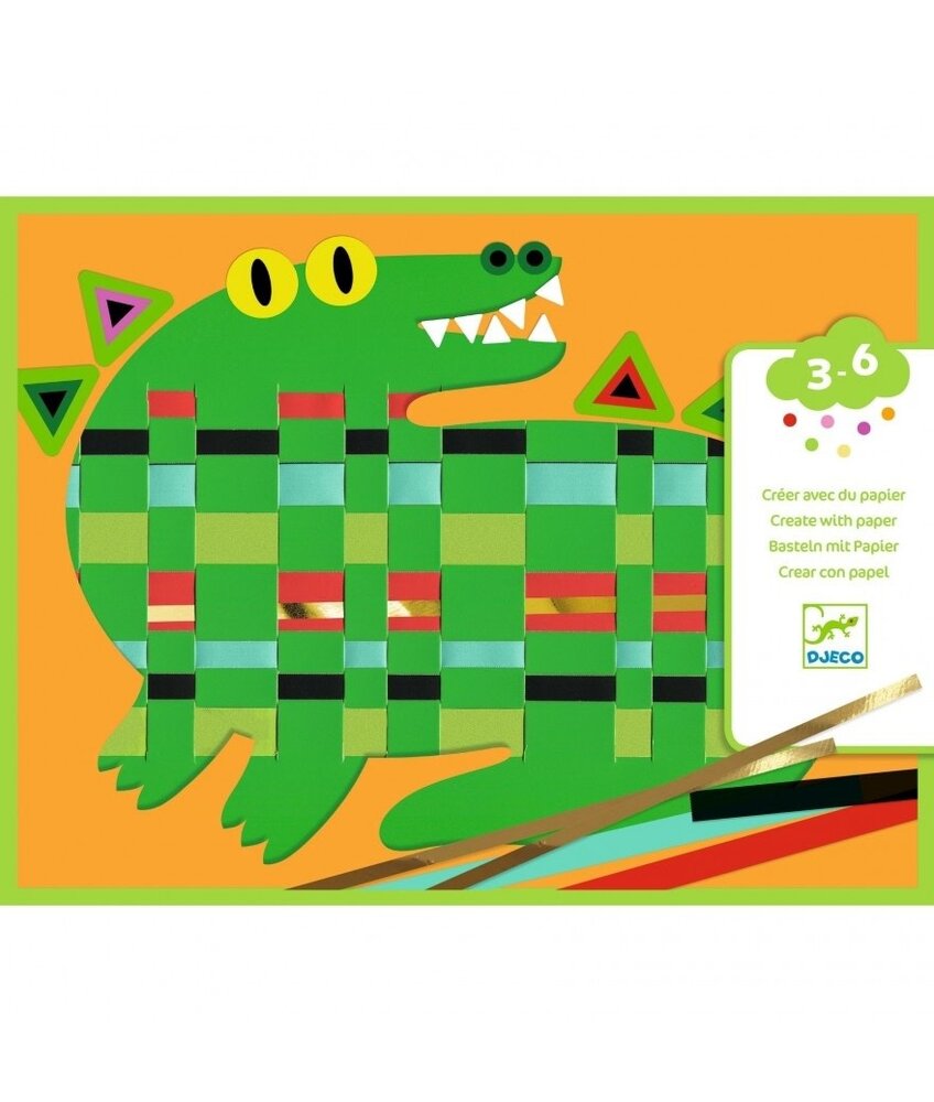 Djeco Djeco |  Vlechten met papier Djeco Djeco |  Vlechten met papier