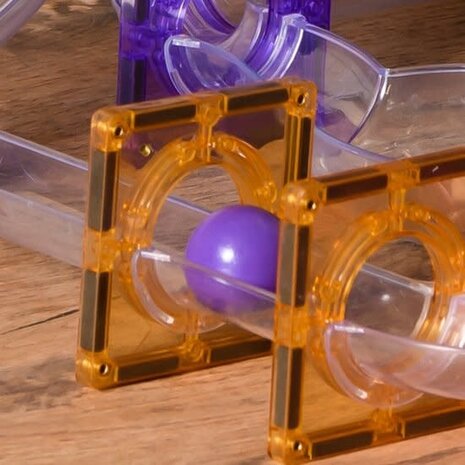 Coblo Coblo | Knikkerbaan Ballen | Pastel | 6 Stuks