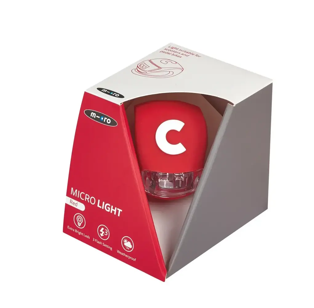 Micro Step Micro Step | LED lampje deluxe | Rood