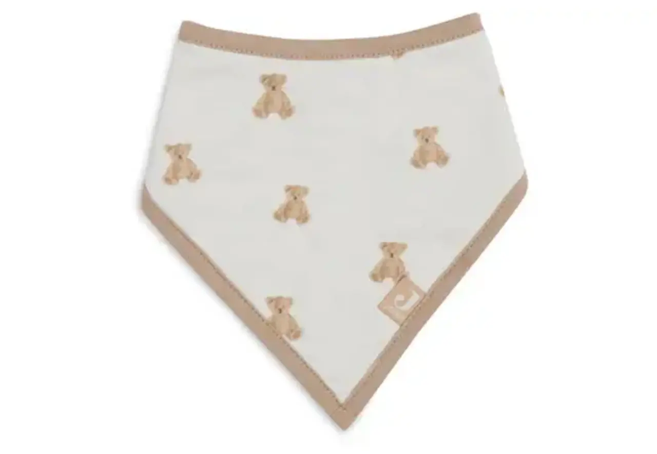 Jollein Jollein | Slab Bandana | Teddy Bear GOTS | 2 Stuks