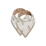 Jollein Jollein | Slab Bandana | Teddy Bear GOTS | 2 Stuks