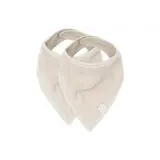 Jollein Jollein | Slab Bandana | Nougat | 2 Stuks Jollein Jollein | Slab Bandana | Nougat | 2 Stuks