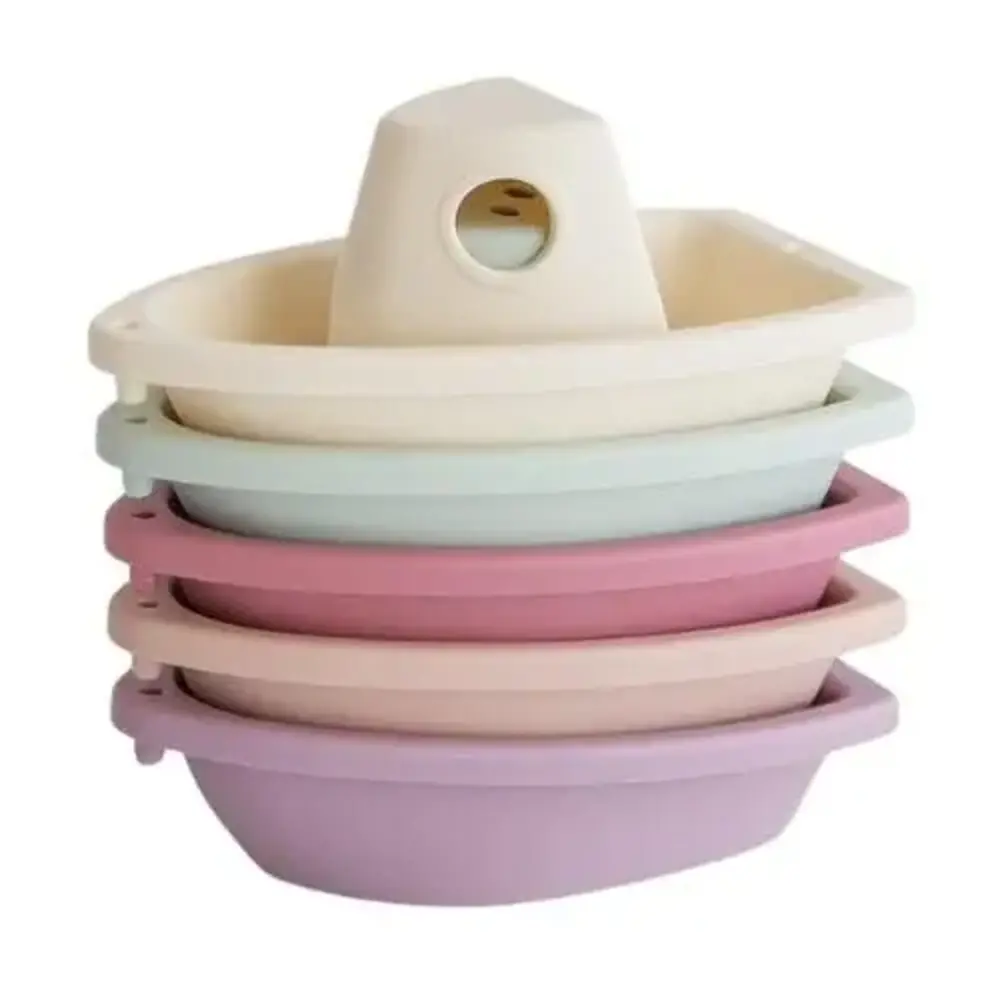 Mushie Mushie | Bath Boats | Pastel Mushie Mushie | Bath Boats | Pastel