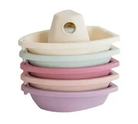Mushie Mushie | Bath Boats | Pastel