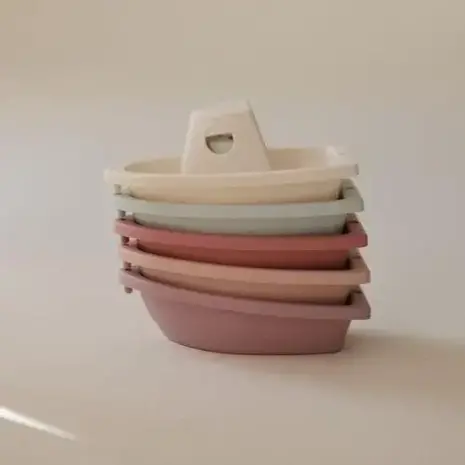 Mushie Mushie | Bath Boats | Pastel Mushie Mushie | Bath Boats | Pastel
