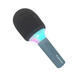 Kidywolf Kidywolf | Kidymic Karaoke Micro Met Led | Blue Kidywolf Kidywolf | Kidymic Karaoke Micro Met Led | Blue