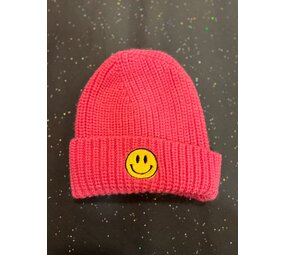 Atelier Pomme Atelier Pomme | ROCK THAT BEANIE - BLOWY BUBBLEGUM | SMILEY | 3-8Y Atelier Pomme Atelier Pomme | ROCK THAT BEANIE - BLOWY BUBBLEGUM | SMILEY | 3-8Y