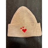 Atelier Pomme Atelier Pomme |  ROCK THAT BEANIE BEIGE | L AMOUR 1-3Y Atelier Pomme Atelier Pomme |  ROCK THAT BEANIE BEIGE | L AMOUR 1-3Y