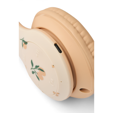 Liewood Liewood | Quinn Wireless Headphones |  Peach / Sea shell