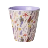 Rice Everyday Magic Rice | Middelgroot Kinderbeker | Lavendel | Mermaid Print Rice Everyday Magic Rice | Middelgroot Kinderbeker | Lavendel | Mermaid Print