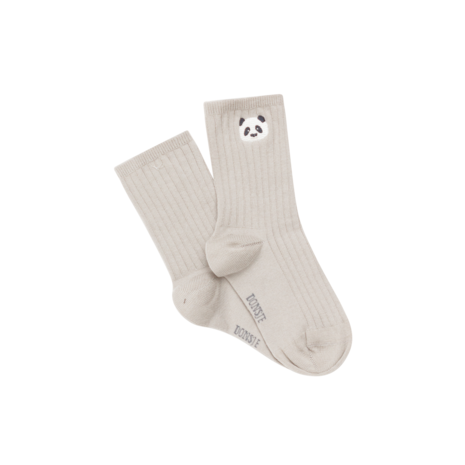 Donsje Amsterdam Donsje Amsterdam  | Bell Socks | Panda | Silver Grey