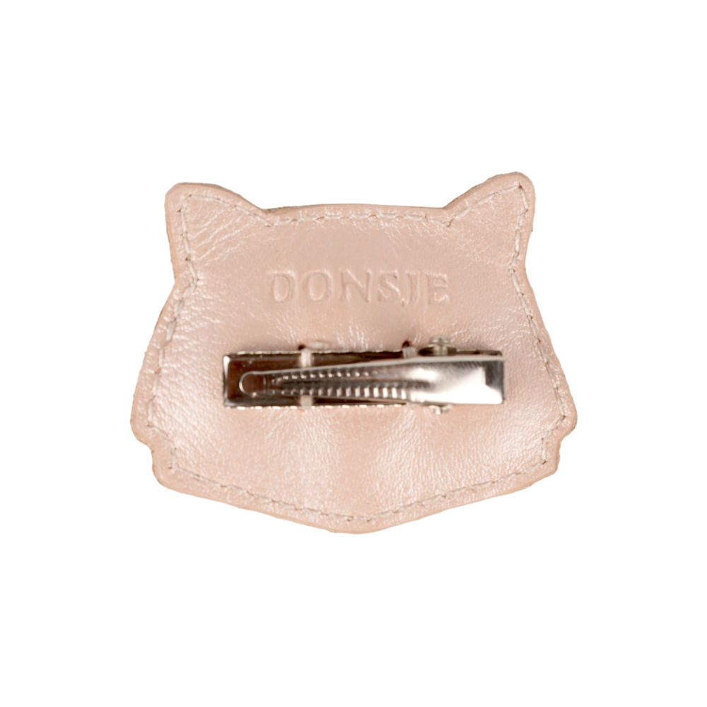 Donsje Amsterdam Donsje Amsterdam  | Blinc Clip | Cat | Rose Metallic Leather