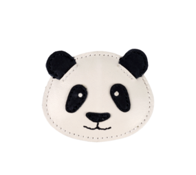 Donsje Amsterdam Donsje Amsterdam  | Josy Classic Hairclip | Panda | Off White Leather Donsje Amsterdam Donsje Amsterdam  | Josy Classic Hairclip | Panda | Off White Leather