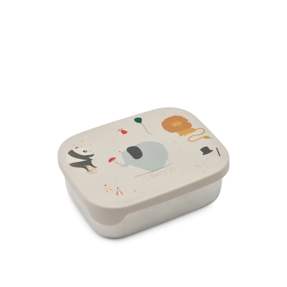 Liewood Liewood | Arthur Printed Lunchbox | Circus / Sandy