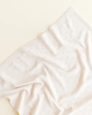 Hvid Hvid | Blanket Bibi | Cream Hvid Hvid | Blanket Bibi | Cream