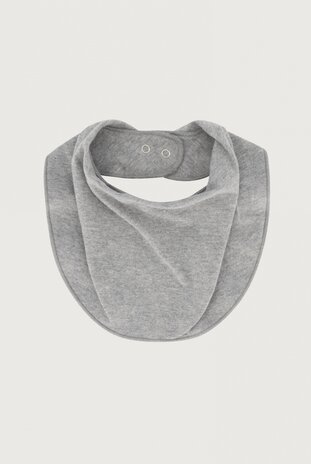 Gray Label Gray Label | Baby Bib GOTS | Grey Melange