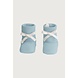 Gray Label Gray Label | Baby Ribbed Booties GOTS | Sky