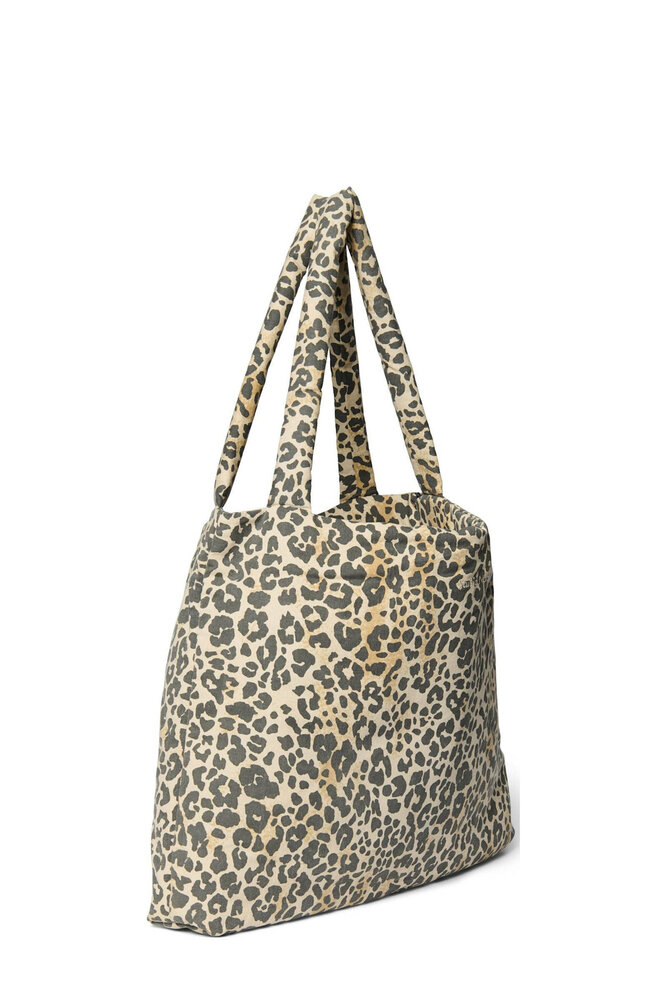 Studio Noos Studio Noos | Soft Cotton Leopard Mom Bag