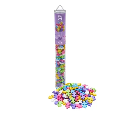 Plus Plus Plus - Plus | Tube pastel 100 stuks