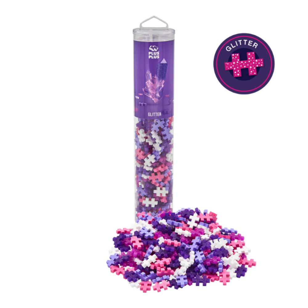 Plus Plus Plus - Plus | Tube glitter 240 stuks Plus Plus Plus - Plus | Tube glitter 240 stuks