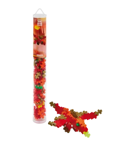 Plus Plus Plus - Plus | Tube draak 100 stuks Plus Plus Plus - Plus | Tube draak 100 stuks