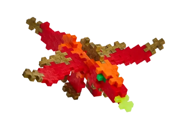 Plus Plus Plus - Plus | Tube draak 100 stuks Plus Plus Plus - Plus | Tube draak 100 stuks