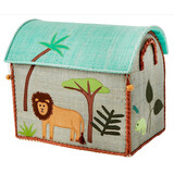 Rice Everyday Magic Rice | Klein Raffia Opberghuis | Zacht groen | Jungle Theme Rice Everyday Magic Rice | Klein Raffia Opberghuis | Zacht groen | Jungle Theme
