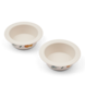 Liewood Liewood | Peony Printed Suction Bowl 2-Pack | Safari sandy mix