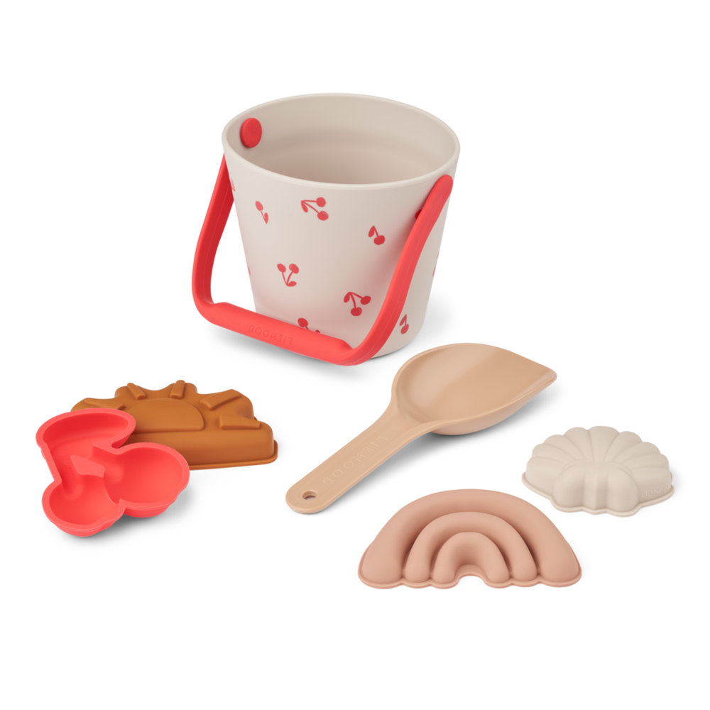 Liewood Liewood | Gilma Cherry Beach Set | Cherries / Sandy Liewood Liewood | Gilma Cherry Beach Set | Cherries / Sandy