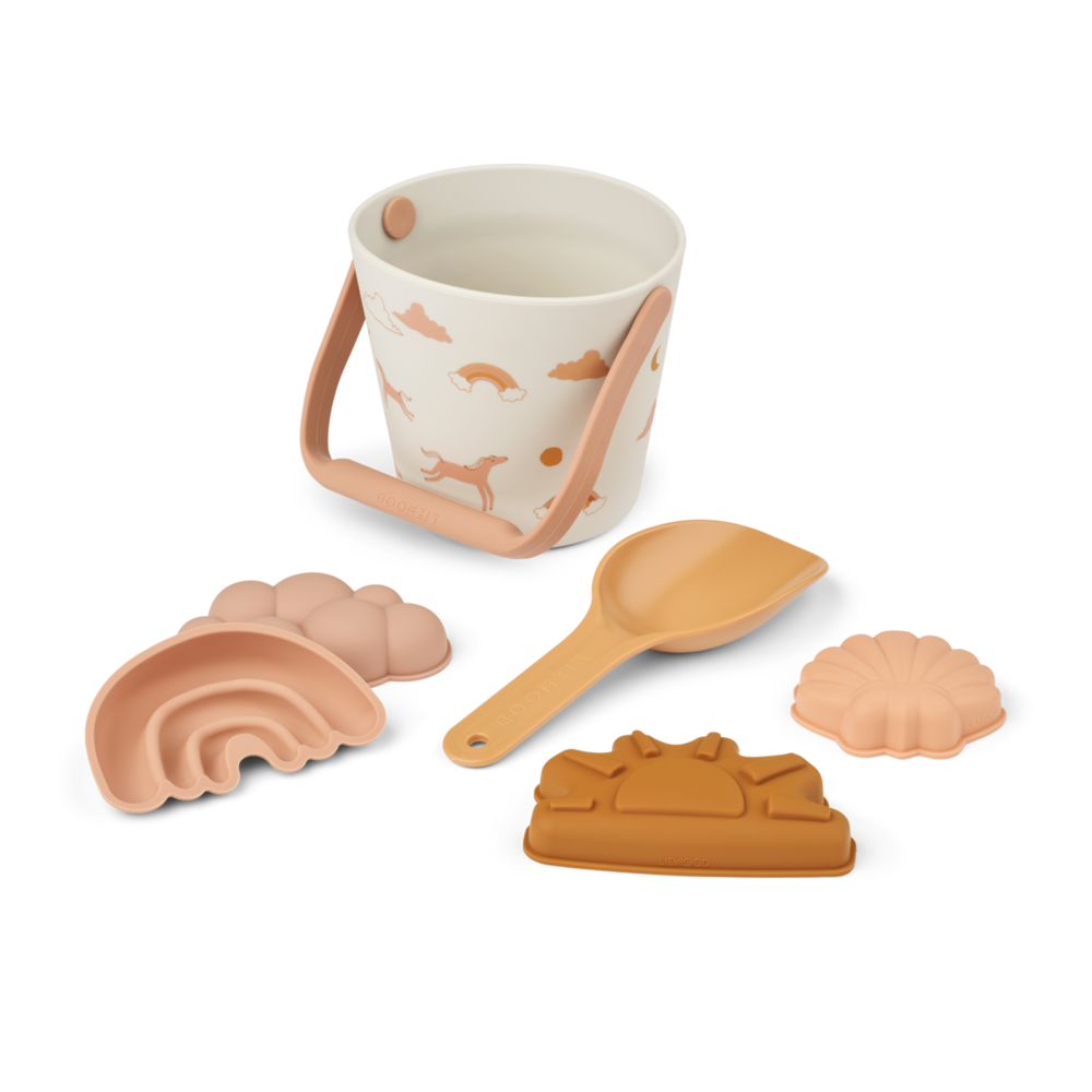 Liewood Liewood | Gilma Dream Beach Set | Dream / Ecru Liewood Liewood | Gilma Dream Beach Set | Dream / Ecru