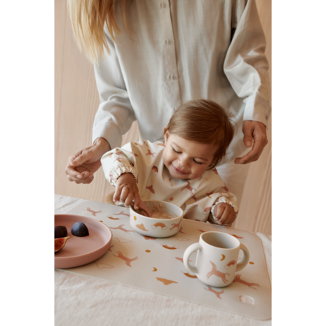 Liewood Liewood | Merle Printed Cape Bib | Dream / Ecru