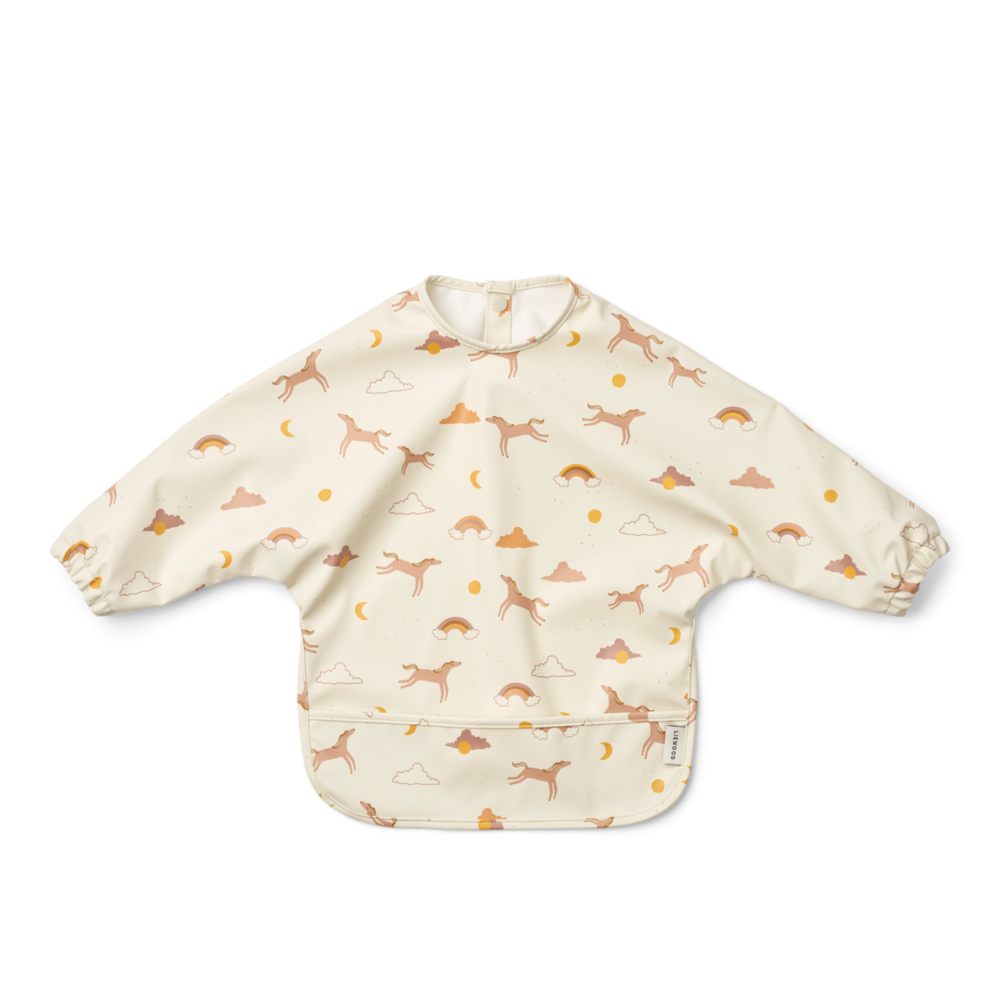 Liewood Liewood | Merle Printed Cape Bib | Dream / Ecru