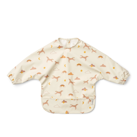 Liewood Liewood | Merle Printed Cape Bib | Dream / Ecru