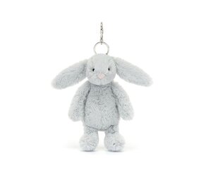Jellycat Jellycat | Bashful Silver Bunny Bag Charm