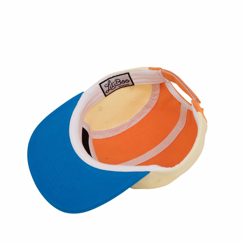 Lil ' Boo Lil ' Boo | Block Pumkin Blue 5 | Orange/Blue